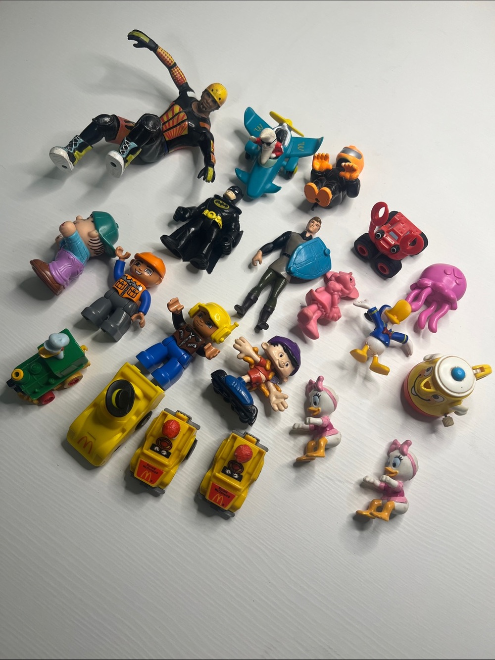 Mixed Kids Toys Assortment Collectibles Figures Batman, McDonald's and More
